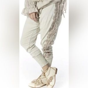 MAGNOLIA PEARL Monique Underjohns With Embroidery Moonlight OS NEVER Worn NWT